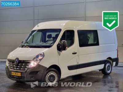 Renault Master 110PK L2H2 Dubbel Cabine Airco Cruise Trekhaak Doka Mixto 7m3 Airco Dubbel cabine Trekhaak Cruise control