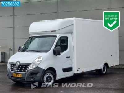 Renault Master 130PK Bakwagen Airco Cruise Meubelbak Plancher Verkoopwagen Foodtruck Paardenwagen 19m3 Airco Cruise control