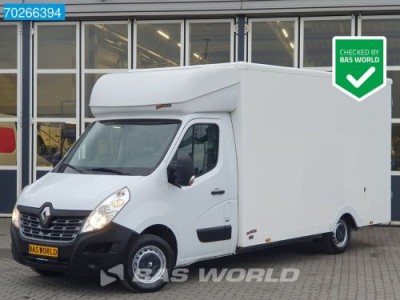 Renault Master 130PK Bakwagen Airco Cruise Meubelbak Plancher Verkoopwagen Foodtruck Paardenwagen 20m3 Airco Cruise control