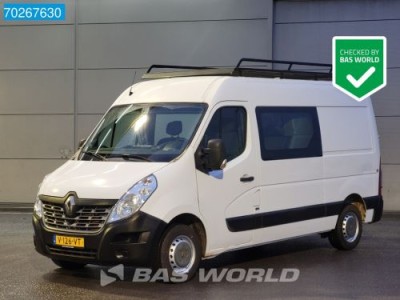 Renault Master 130PK L2H2 Dubbel Cabine Navi Airco Cruise Trekhaak Doka Mixto 7m3 Airco Dubbel cabine Trekhaak Cruise control