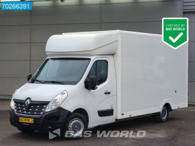 Renault Master 130pk Bakwagen Airco Cruise Meubelbak Plancher Verkoopwagen Foodtruck Paardenwagen 20m3 Airco Cruise control