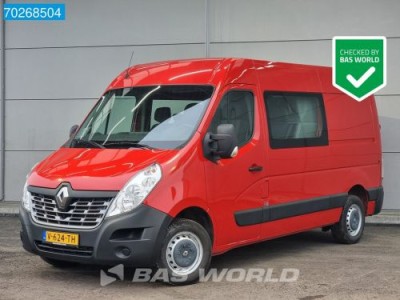 Renault Master 130pk L2H2 Dubbel Cabine Airco Cruise Camera Navi Trekhaak Doka Mixto 7m3 Airco Dubbel cabine Trekhaak Cruise control