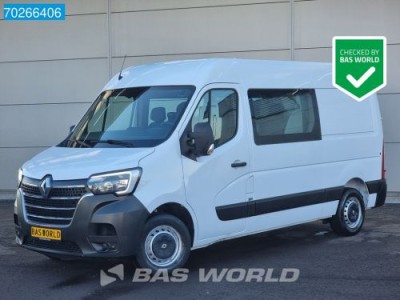 Renault Master 135PK L2H2 Dubbel Cabine Nwe model Airco Cruise Euro6 Doka Mixto 7m3 Airco Dubbel cabine Cruise control