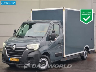 Renault Master 150PK Bakwagen Airco Cruise Meubelbak Plancher Verkoopwagen Foodtruck Paardenwagen Airco Cruise control