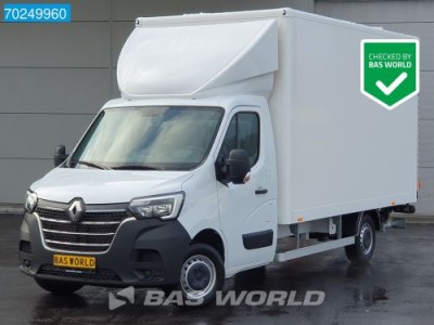 Renault Master 165PK Bakwagen Laadklep Zijdeur Nieuw Meubelbak Koffer Airco Cruise Koffer 21m3 Airco Cruise control