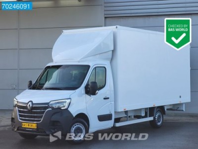 Renault Master 165PK Bakwagen XXL 10 Euro Pallets Achterdeuren Airco Cruise Zijdeur Meubelbak Koffer Gesloten laadbak Airco Cruise control