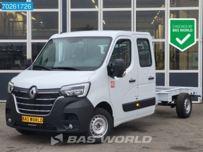 Renault Master 165PK Chassis Dubbel Cabine 433WB Airco Cruise Trekhaak Fahrgestell Airco Dubbel cabine Cruise control