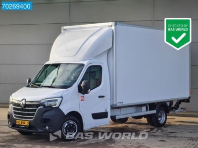 Renault Master 165PK Laadklep Dubbellucht Lat om Lat Zijdeur Navi Airco Cruise Bakwagen Koffer Meubelbak 21m3 Airco Cruise control