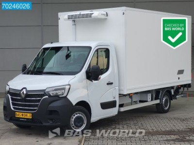 Renault Master 165PK Laadklep Koelwagen Thermo King V-200 MAX 230V stekker -15 Koeler Vries Kühlwagen Kühlkoffer 17m3 Airco Cruise control