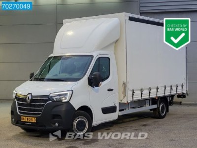 Renault Master 165PK Laadklep Schuifzeil Airco Cruise Bakwagen Meubelbak Zeilenwagen Schuifzeilen Plane 22m3 Airco Cruise control