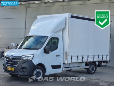 Renault Master 165PK Laadklep Schuifzeil Airco Cruise Bakwagen Meubelbak Zeilenwagen Schuifzeilen Plane 22m3 Airco Cruise control