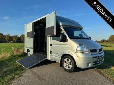 Renault Master MTM 2-paards paardenvrachtwagen MARGE B-rijbewijs