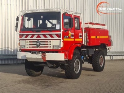 Renault  Midliner M210 4x4 -3.600 ltr -Brandweer, Feuerwehr, Fire brigade -Expeditie, Camper - 3,5 t. Lier, Winch