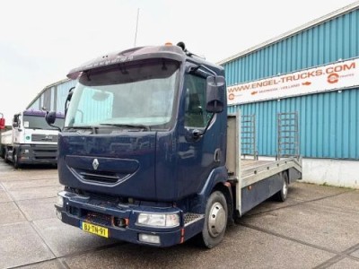 Renault  Midlum 180 -12B 4x2 FULL STEEL MASCHINE TRANSPORTER (6 GEARS MANUAL GEARBOX / FULL STEEL SUSPENSION / 6-CILINDER ENGINE / EURO 3