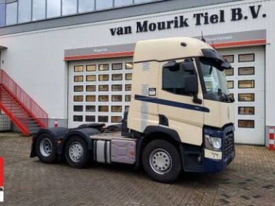 Renault  T520 SLEEPERCAB 6x2 - 13 LITER - PTO - PUSHER - EURO 6