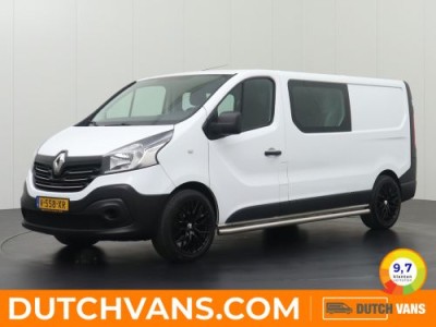 Renault Trafic 1.6DCi Lang Dubbele Cabine | Navigatie | Trekhaak | Airco | Cruise | Betimmering