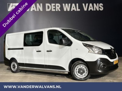 Renault Trafic 1.6dCi 122pk L2H1 Dubbele cabine Euro6 Airco | 5 Zits | Navigatie | Camera LED, Cruisecontrol, Parkeersensoren,