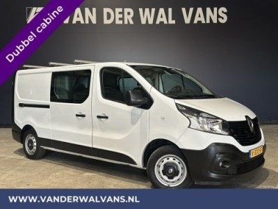 Renault Trafic 1.6 dCi 126pk **BPM VRIJ voor de Ondernemer** L2H1 Dubbele Cabine Euro6 Airco | Navigatie | Camera Cruisecontrol, Parkeersensoren, Dakdragers, 5-Zits