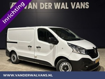 Renault Trafic 1.6 dCi L1H1 inrichting Euro6 Airco | Navigatie | Cruisecontrol | Trekhaak Parkeersensoren, Bijrijdersbank