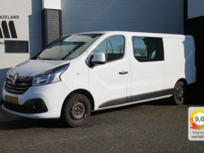 Renault Trafic 1.6 dCi L2 122PK Dubbele Cabine EURO 6 - Airco - Navi - Cruise - â¬14.900,- Excl.