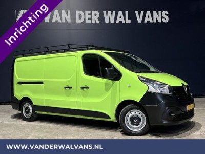 Renault Trafic 1.6 dCi L2H1 inrichting Euro6 Airco | Navigatie | Trekhaak | Imperiaal | Cruisecontrol Parkeersensoren, bijrijdersbank