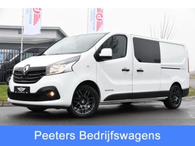 Renault Trafic 1.6 dCi T29 L2H1 DC PB Edition Camera, Sensoren, NAVI, 145PK, 2 x Schuifdeur, Multimedia, UNIEK!