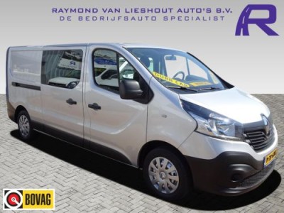 Renault Trafic 1.6 dCi T29 L2H1 DUBBELE CABINE MARGE AUTO AIRCO CRUISE NAV