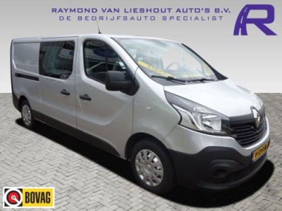 Renault Trafic 1.6 dCi T29 L2H1 DUBBELE CABINE MARGE AUTO AIRCO CRUISE NAV 2016