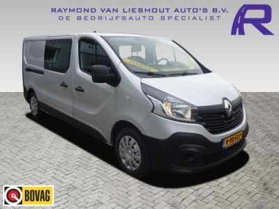 Renault Trafic 1.6 dCi T29 L2H1 MARGE RIJKLAAR DUBBELE CABINE AIRCO CRUISE