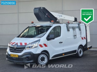 Renault Trafic 145pk Klubb K21B 11,4meter werkhoogte Hoogwerker Euro6 Nacelle Arbeitsbühne 5m3 Airco Cruise control