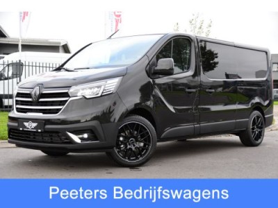 Renault Trafic 2.0 Blue dCi 130 T29 L2H1 DC Black Edition Camera, Cruise, Carplay, LED, Sensoren, 2 x Schuifdeur, Multimedia, Trekhaak, UNIEK!