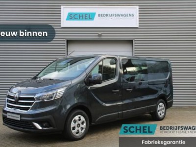 Renault Trafic 2.0 Blue dCi 130pk T29 L2H1 Advance Dubbele Cabine - Carplay - Android - 2x Schuifdeur - Passagiersstoel - Camera - LED - Rijkla