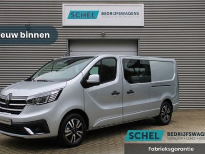 Renault Trafic 2.0 Blue dCi 170pk T29 L2H1 Extra DC - 2x Schuifdeur - Carplay - LED - Blind Spot - Navigatie - Camera - Trekhaak - Stoelverwarm