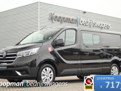 Renault Trafic 2.0BluedCi EDC 170pk T29 L2H1 Extra DC | Carplay/Android | Camera | L+R Zijdeur | Lease 717,- p/m