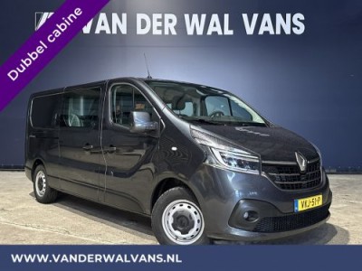 Renault Trafic 2.0 dCi 120pk **BPM VRIJ voor de Ondernemer** L2H1 Dubbele Cabine Euro6 Airco | 6-Zits | LED | 2x zijdeur | Camera | Navigatie | Trekhaak, Parkeersensoren