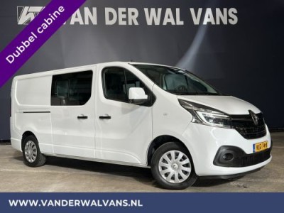 Renault Trafic 2.0 dCi 120pk L2H1 Dubbele Cabine Euro6 Airco | 2x zijdeur | Navigatie | LED | Cruisecontrol Trekhaak, Parkeersensoren, 5-zits