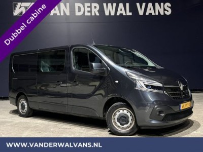 Renault Trafic 2.0 dCi 120pk L2H1 Dubbele Cabine Euro6 Airco | 6-Zits | Navigatie | 2x zijdeur | LED | Camera Cruisecontrol, Parkeersensoren, Trekhaak