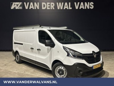 Renault Trafic 2.0 dCi 120pk L2H1 Euro6 Airco | LED | Navigatie | Imperiaal | Trekhaak | Cruisecontrol Parkeersensoren, Bijrijdersbank