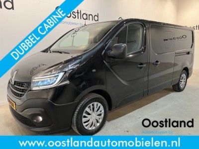 Renault Trafic 2.0 dCi 145 PK L2H1 DC Dubbel Cabine Automaat / Airco / Schuifdeur L + R / Cruise Control / Camera / Trekhaak / 26.750 KM !!