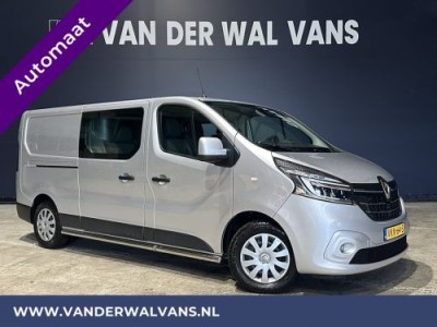 Renault Trafic 2.0 dCi 146pk Automaat L2H1 Dubbele cabine Euro6 Airco | 6-Zits | Camera | Navigatie | LED Cruisecontrol, Trekhaak, Parkeersensoren