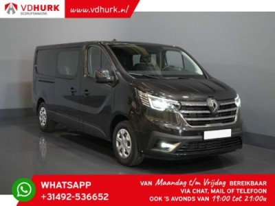 Renault Trafic 2.0 dCi 150 pk Aut. DC Dubbel Cabine LED/ 2xSchuifdeur/ Camera/ Carplay/ PDC/ Trekhaak