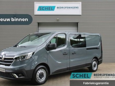 Renault Trafic 2.0 dCi 170pk T29 L2H1 Dubbele Cabine Comfort - 2x Schuifdeur - Navigatie - Climate - Vloerplaat - Rijklaar