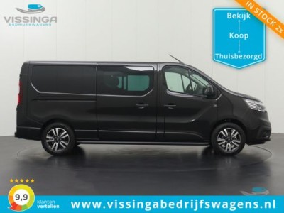 Renault Trafic L2H1 170 pk Automaat Dubbele Cabine Zwart Extra luxe