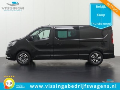 Renault Trafic L2H1 170 pk Automaat Extra luxe Dubbele Cabine Zwart