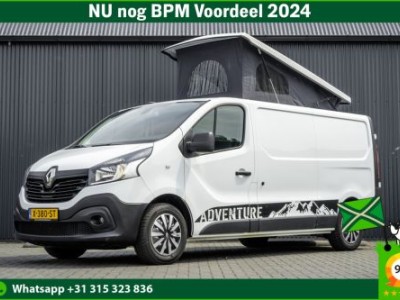 Renault Trafic SmartBusCamper | 4 Slaapplaatsen | Slaaphefdak | Euro 6 | Airco | Cruise | 3-Persoons