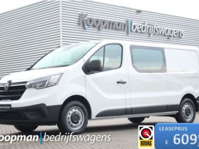 Renault Trafic 2.0dCi 130pk T30 L2H1 DC | 6-Zits | Carplay/Android | Camera | Lease 609,- p/m