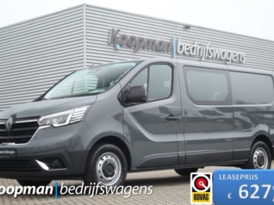 Renault Trafic 2.0dCi 150pk T30 L2H1 DC | 6-Zits | Carplay/Android | Camera | Lease 627,- p/m