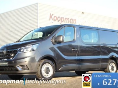 Renault Trafic 2.0dCi 150pk T30 L2H1 DC | 6-Zits | Carplay/Android | Camera | Lease 627,- p/m