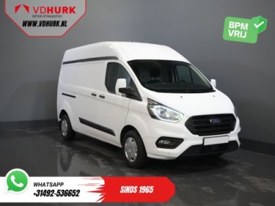 Schade bedrijfswagens Transit Custom 2.0 TDCI 130 pk L2H2 Adapt.Cruise/ 2.8t Trekverm./ CarPlay/ Navi/ Airco/ PDC