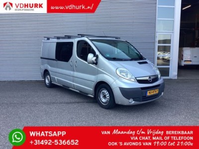 Schade bedrijfswagens Vivaro 2.5 CDTI 150 pk L2 NL auto/ APK 9-2025/ Leder/ Cruise/ Trekhaak/ Airco